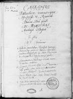 Catalogue des ms grecs et latins - de l'archevêque de Montchal - Ms in-4°-95 - Caen, bibliothèque municipale